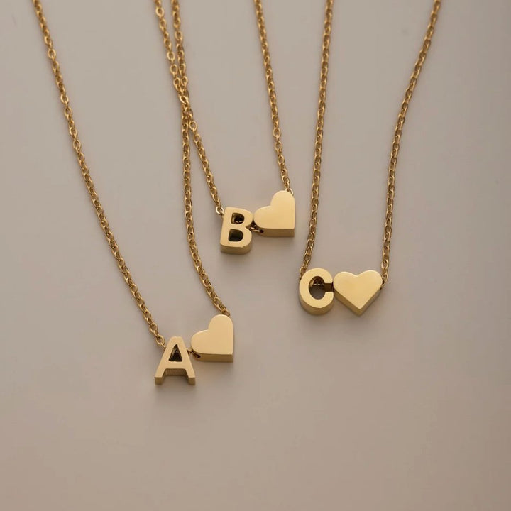 Adeline Initial Gold Necklace