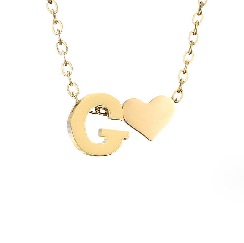 Adeline Initial Gold Necklace