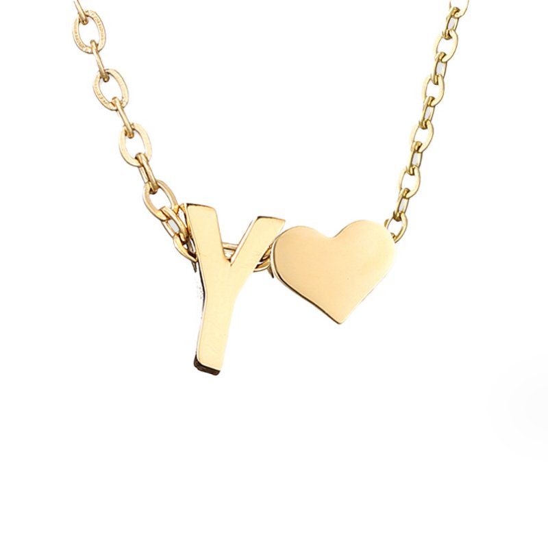 Adeline Initial Gold Necklace