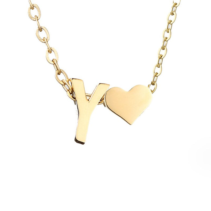 Adeline Initial Gold Necklace
