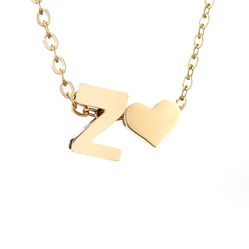 Adeline Initial Gold Necklace