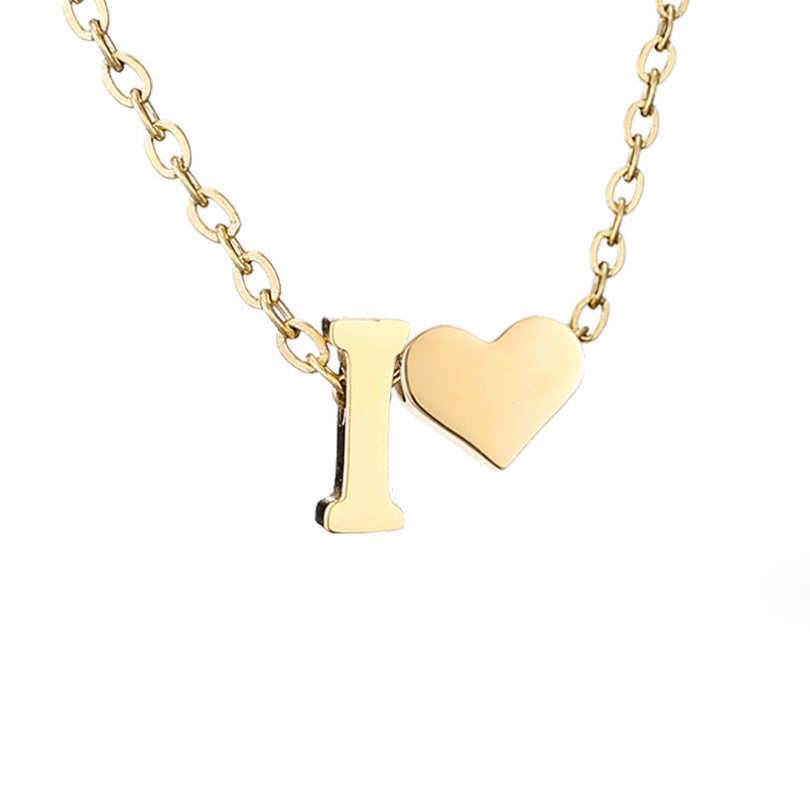 Adeline Initial Gold Necklace