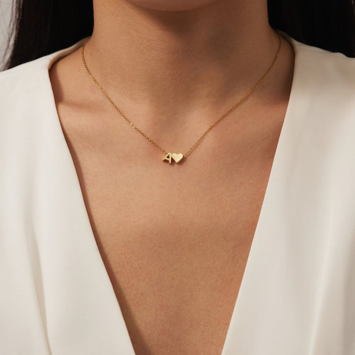 Adeline Initial Gold Necklace