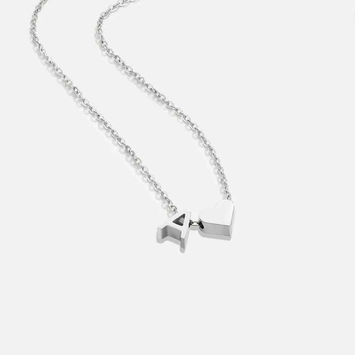 Adeline Initial Silver Necklace