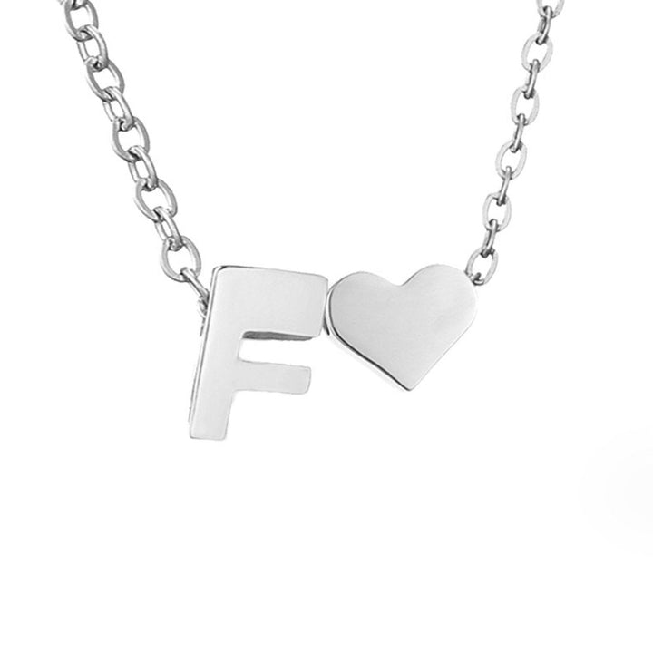 Adeline Initial Silver Necklace
