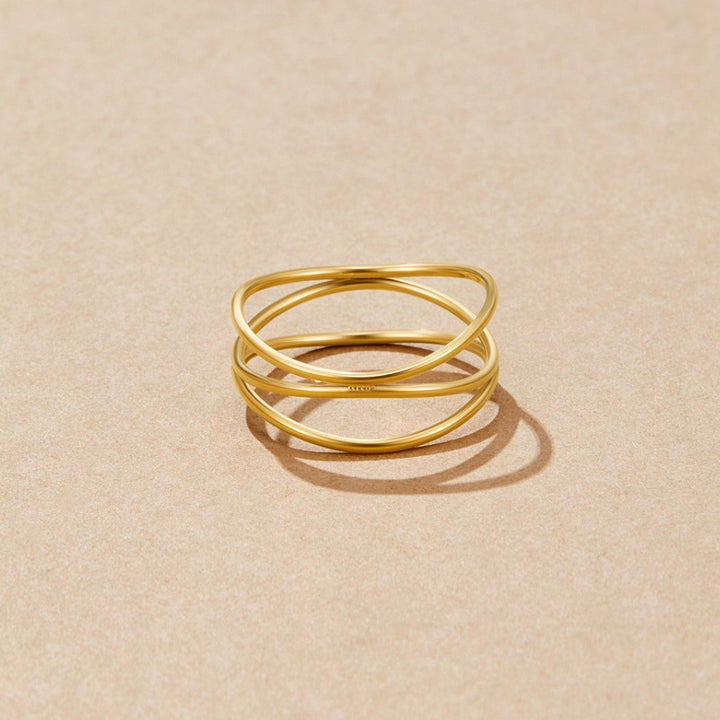 Aurelia Stacked Band Ring