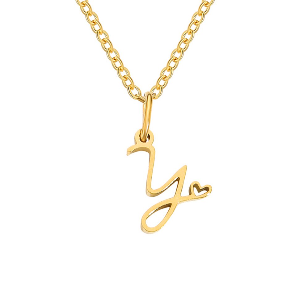 Vivienne Letter Necklace