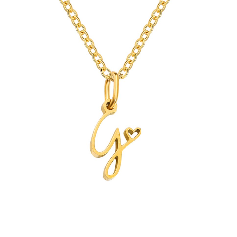 Vivienne Letter Necklace