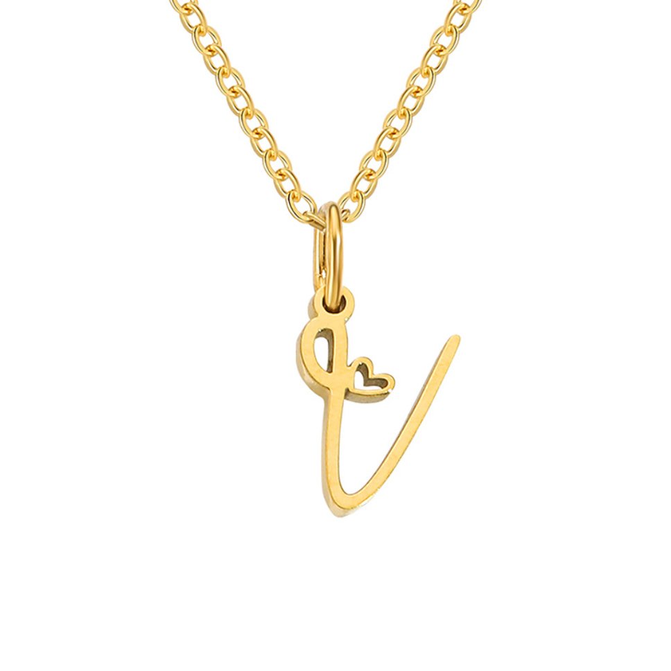 Vivienne Letter Necklace