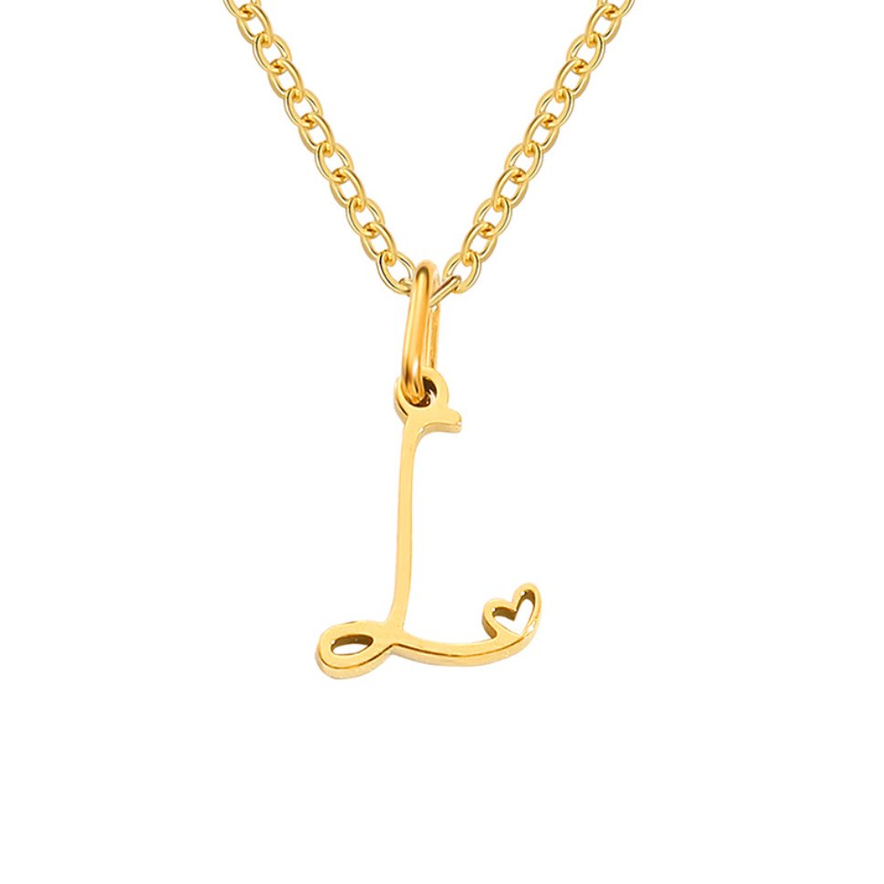 Vivienne Letter Necklace