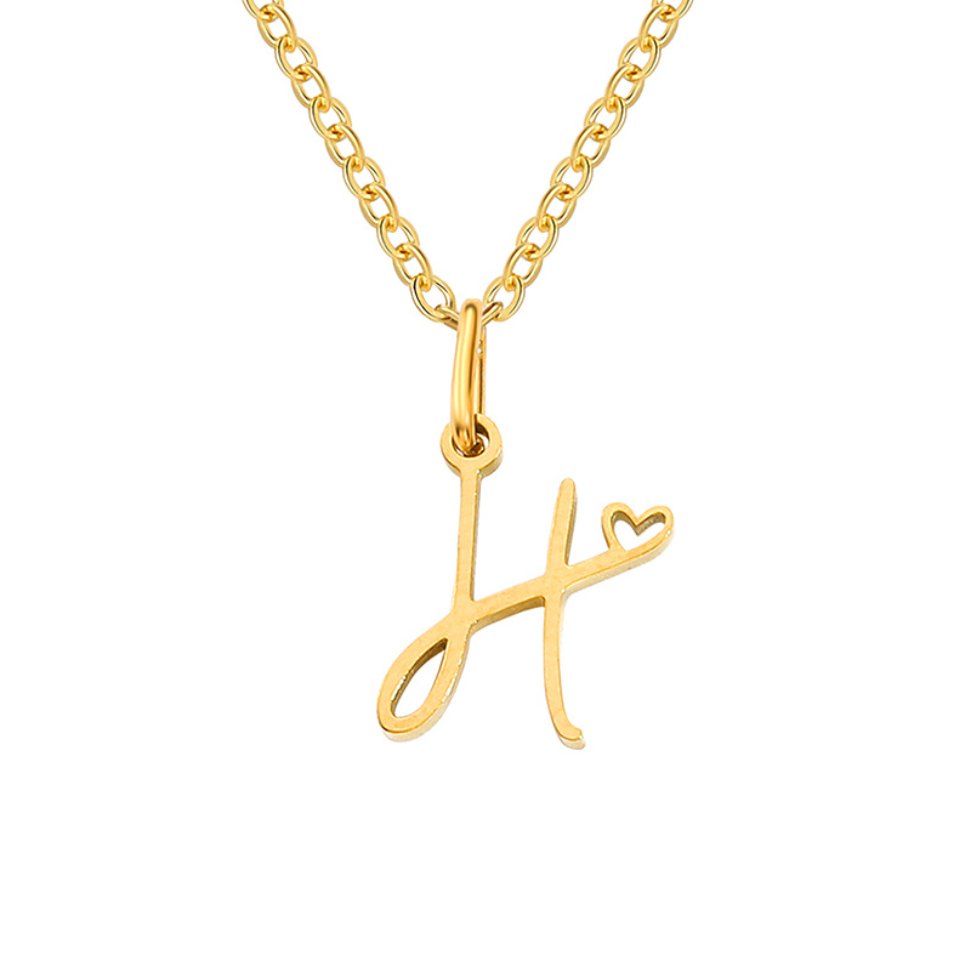 Vivienne Letter Necklace