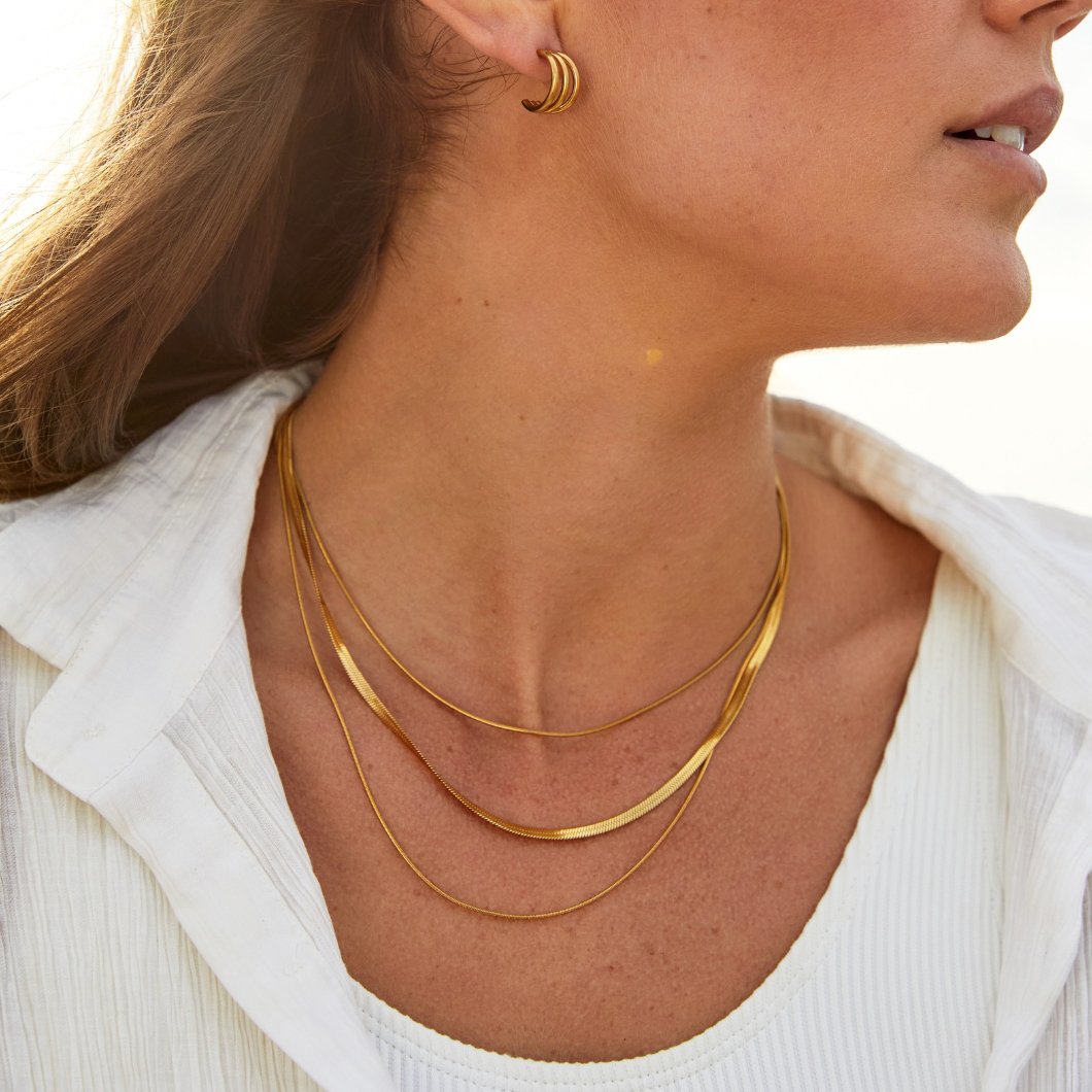 Élodie Layered Chain Necklace