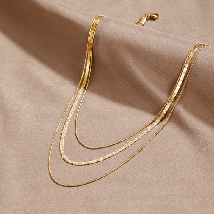 Élodie Layered Chain Necklace