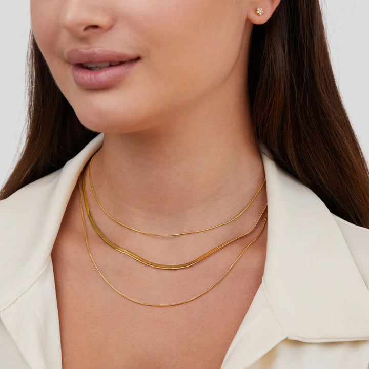 Élodie Layered Chain Necklace