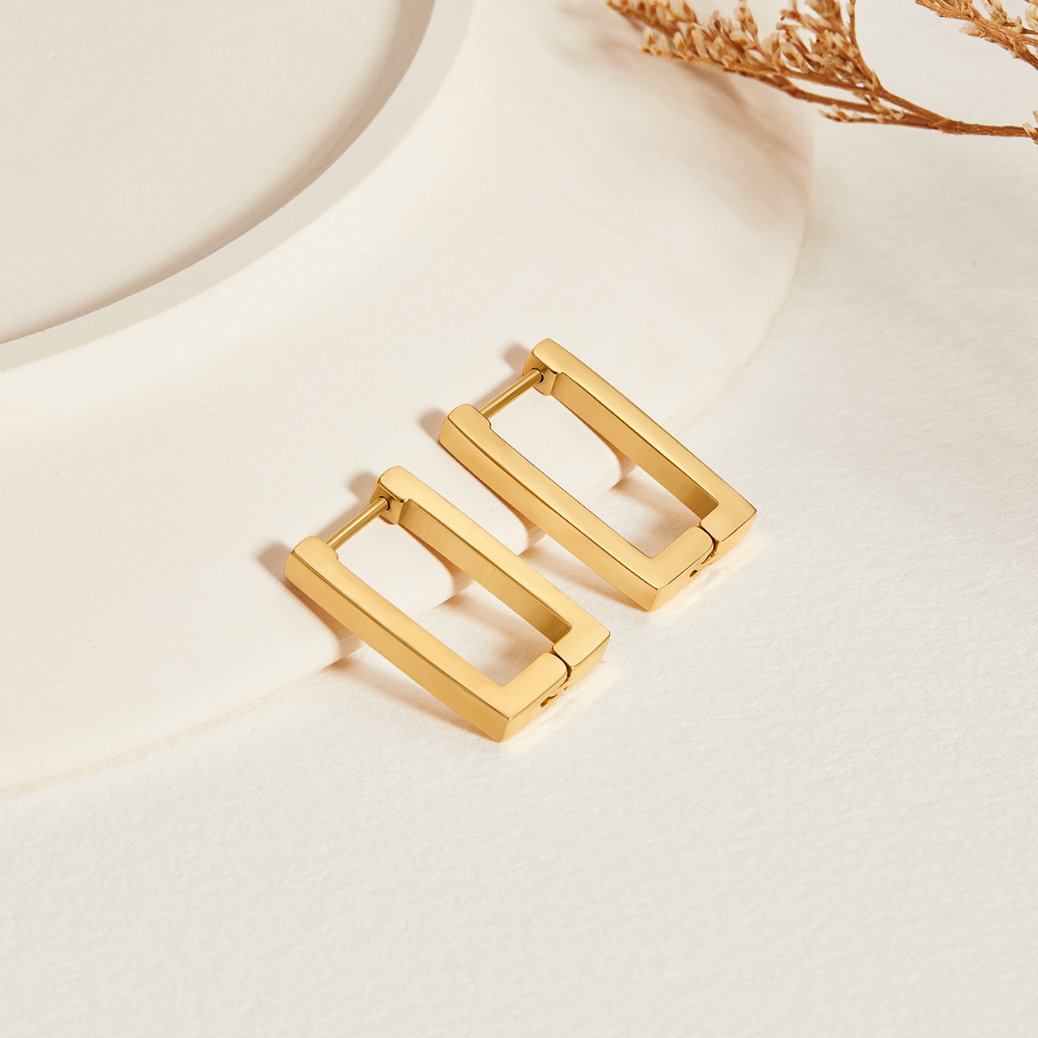 Camille Frame Hoop Earrings