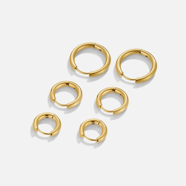 Essential Gold Hoop Set
