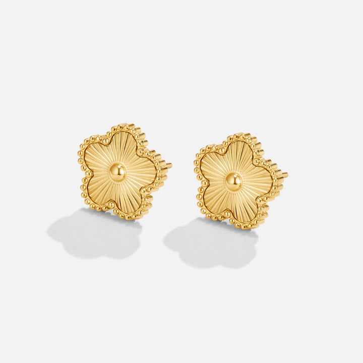 Élise Vintage Floral Earrings