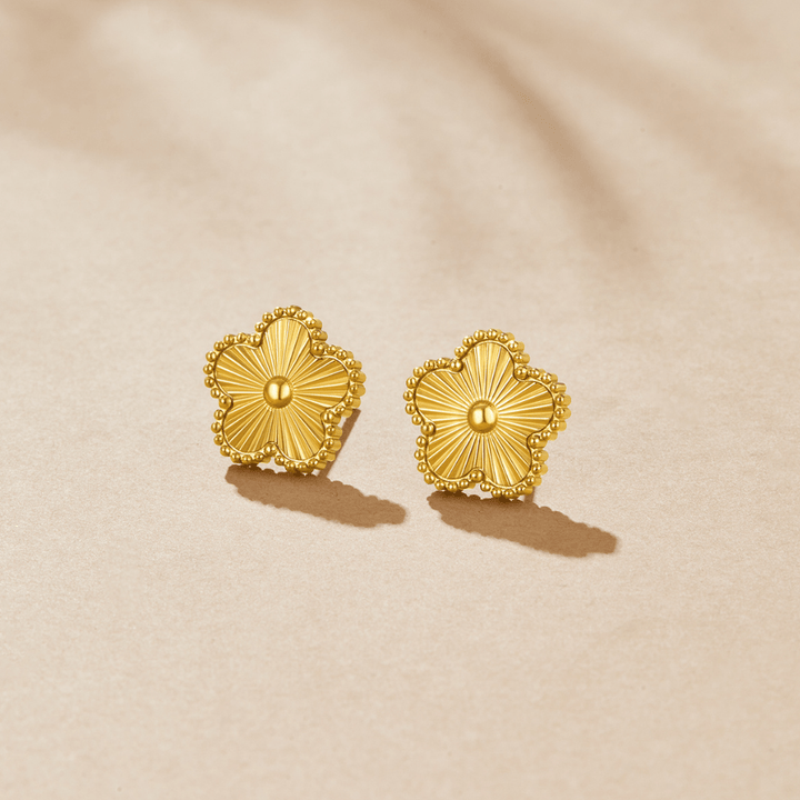 Élise Vintage Floral Earrings