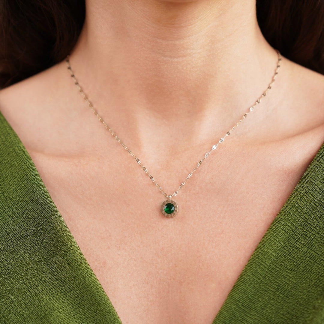 Athena Emerald Necklace