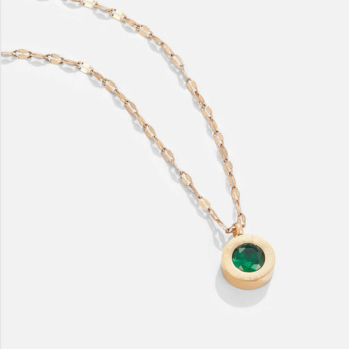 Athena Emerald Necklace
