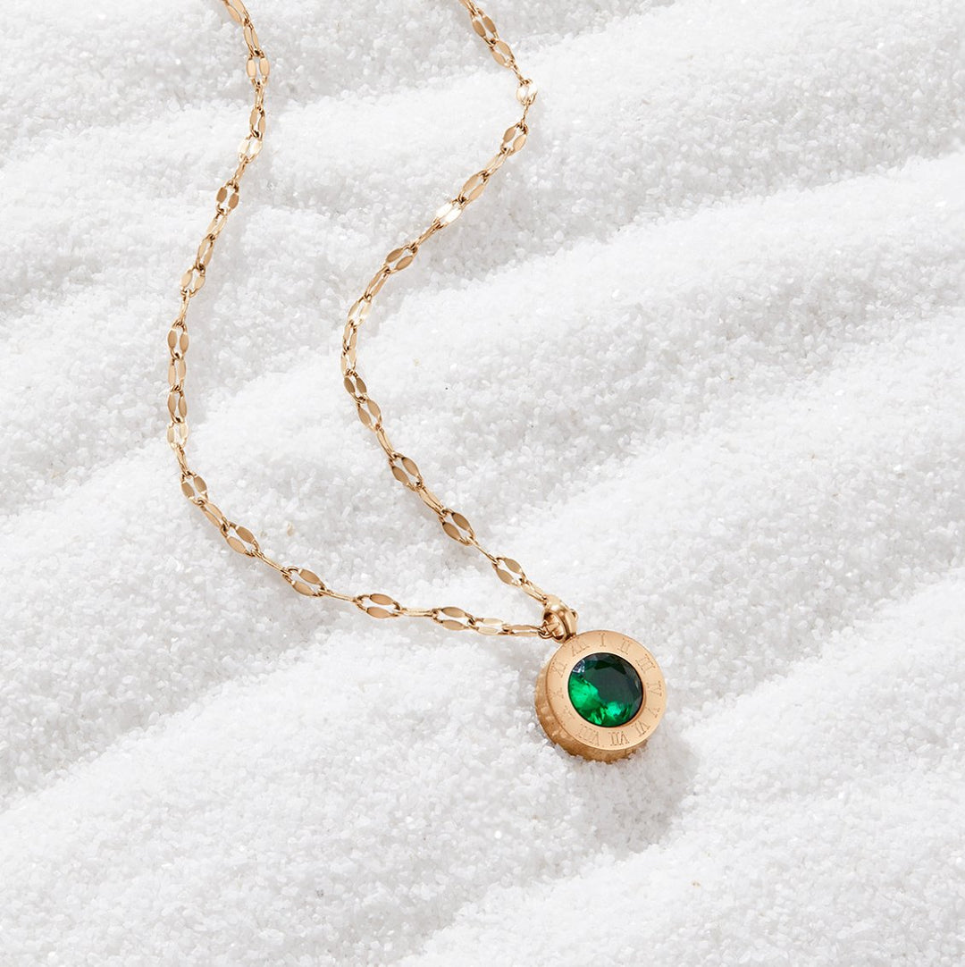 Athena Emerald Necklace