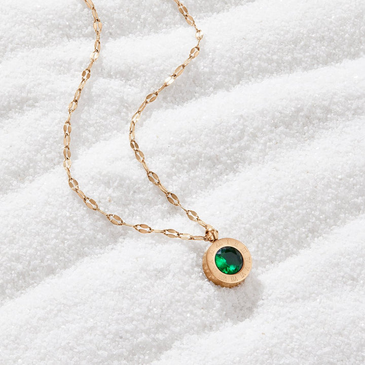 Athena Emerald Necklace
