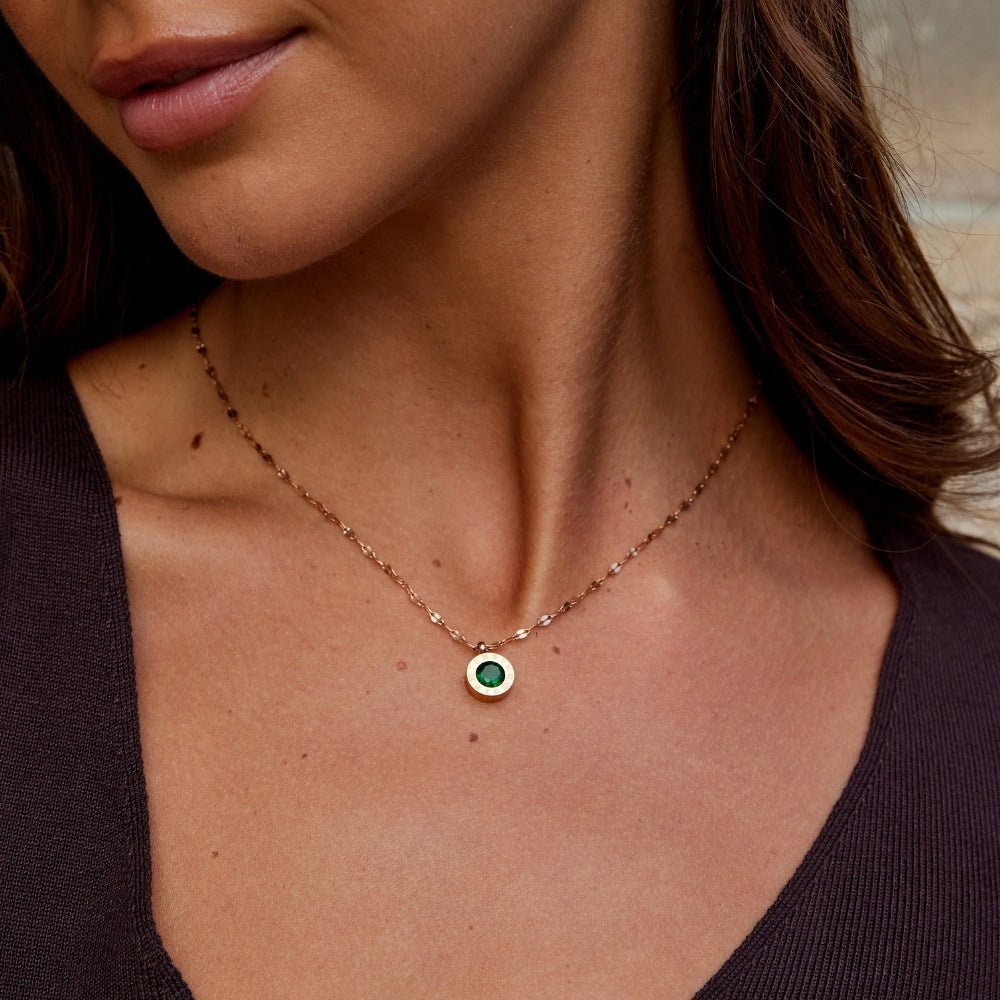Athena Emerald Necklace