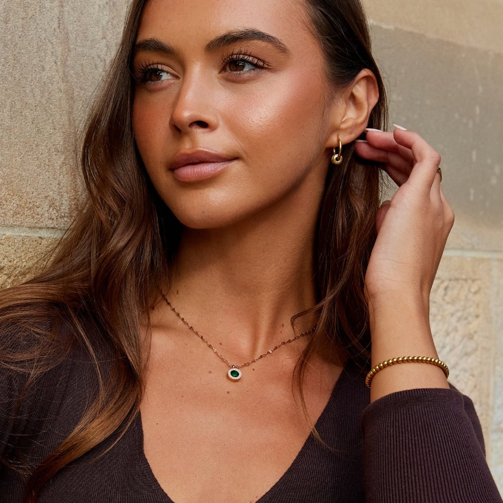 Athena Emerald Necklace