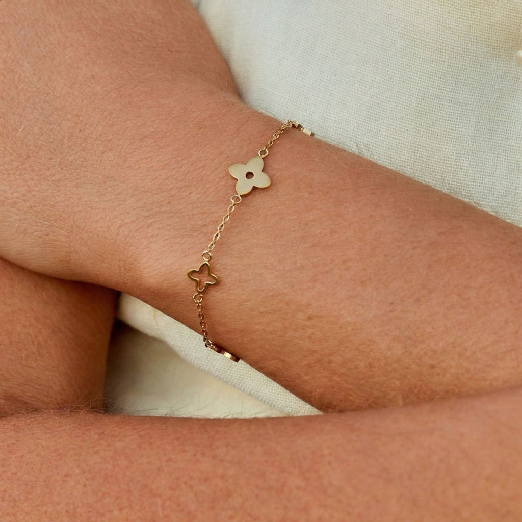 Brigitte Clover Bracelet