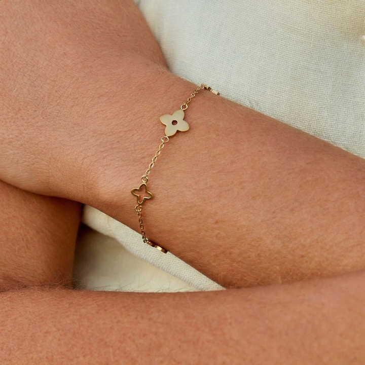 Brigitte Clover Bracelet