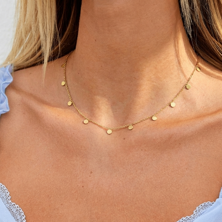 Amara Disc Necklace