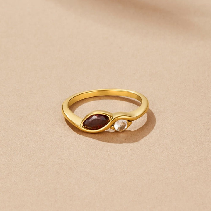 Liora Duo Gem Ring
