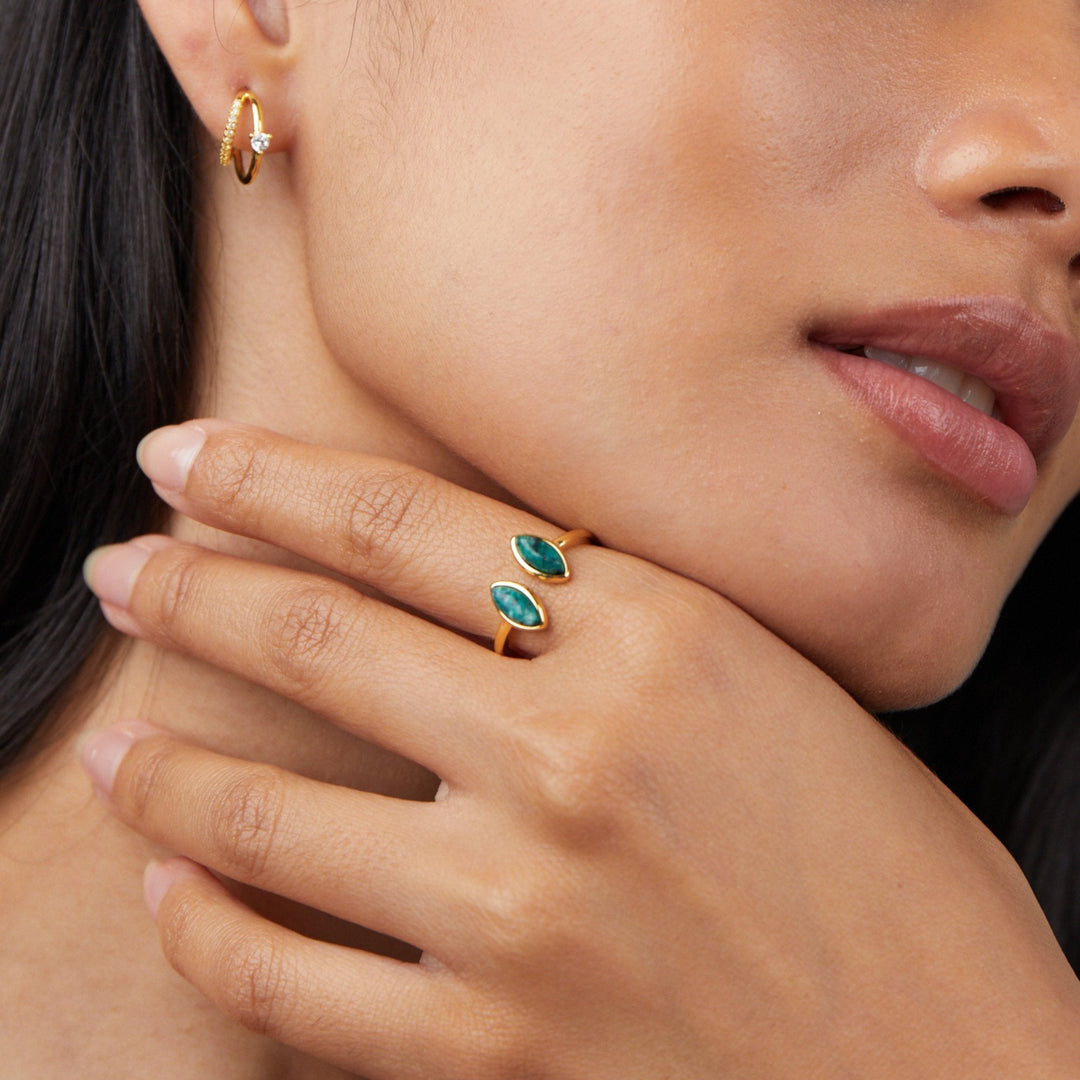 Aria Verde Duo Ring