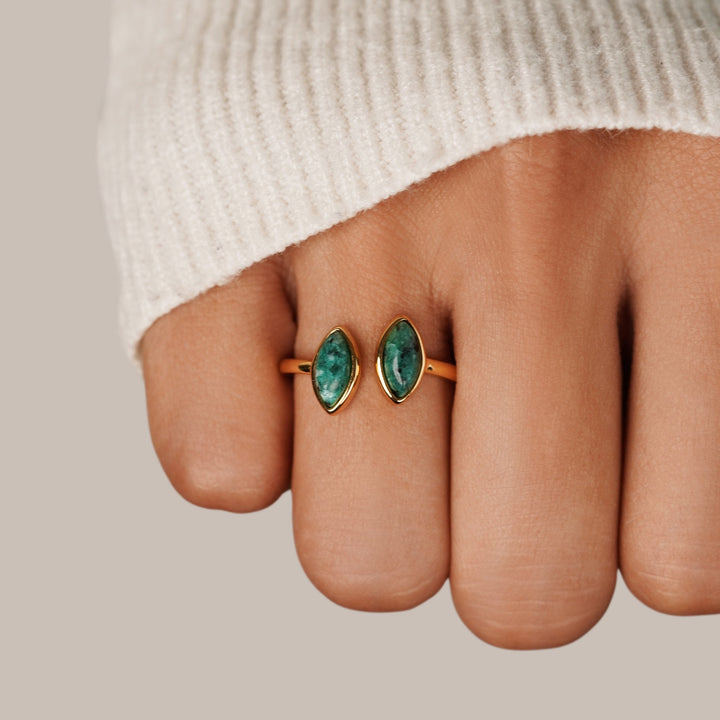 Aria Verde Duo Ring