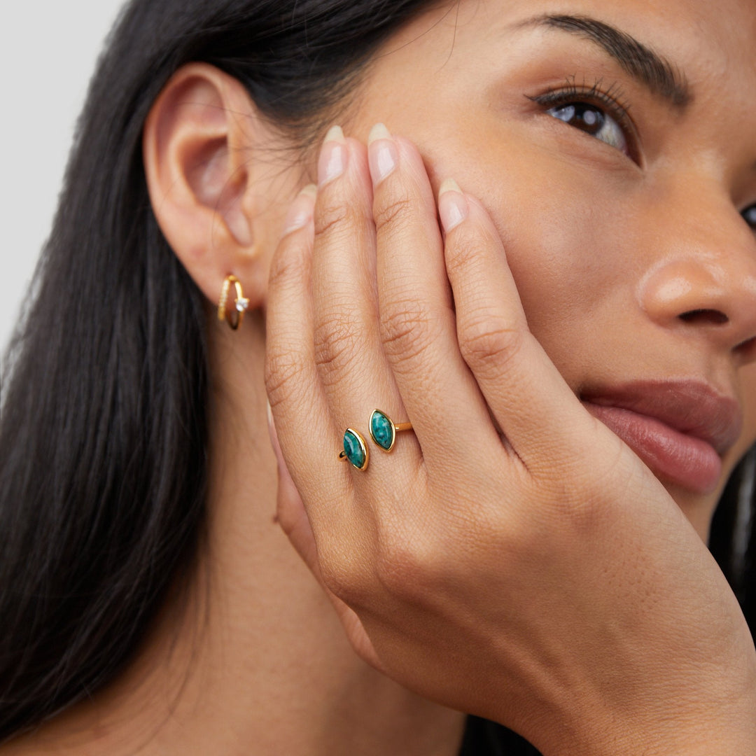 Aria Verde Duo Ring