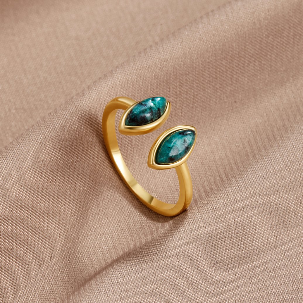 Aria Verde Duo Ring