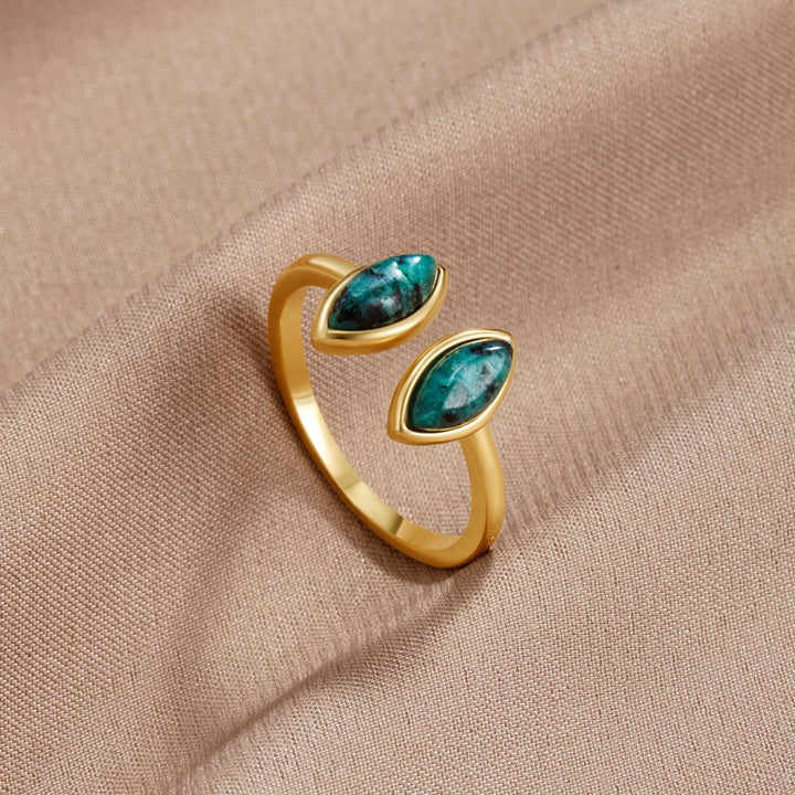 Aria Verde Duo Ring
