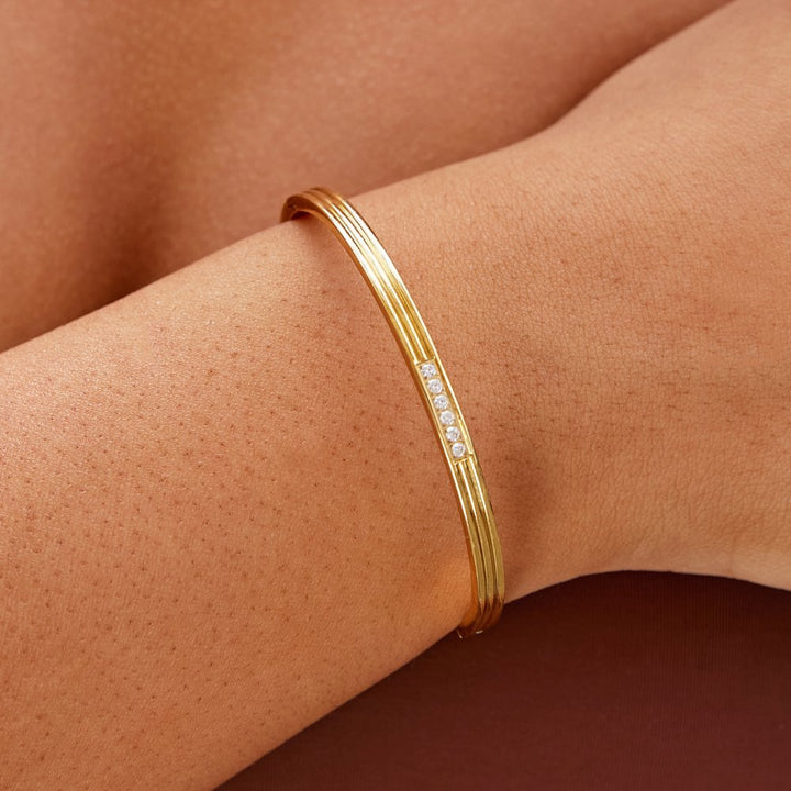 Estelle Crystal Bangle