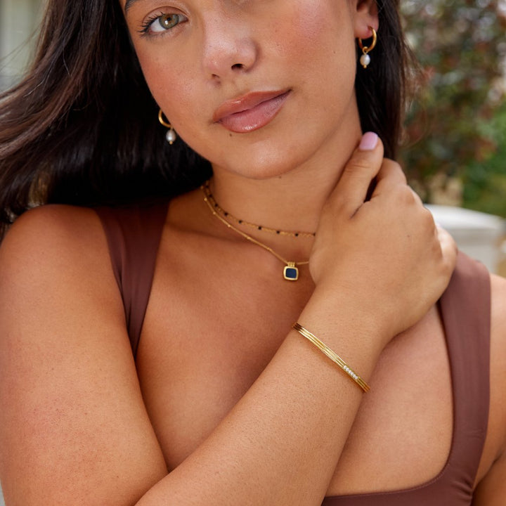 Estelle Crystal Bangle