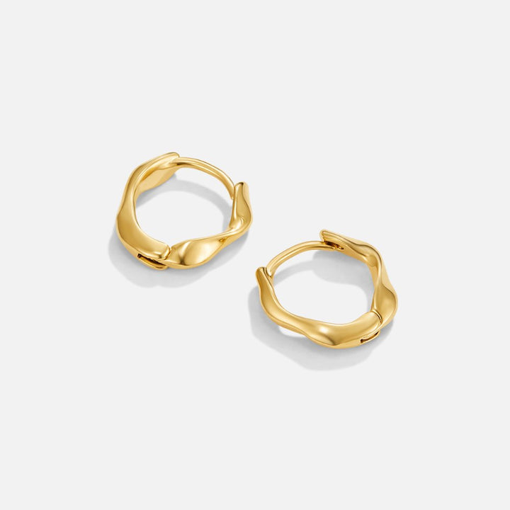 Noémie Sculpted Hoop Earrings