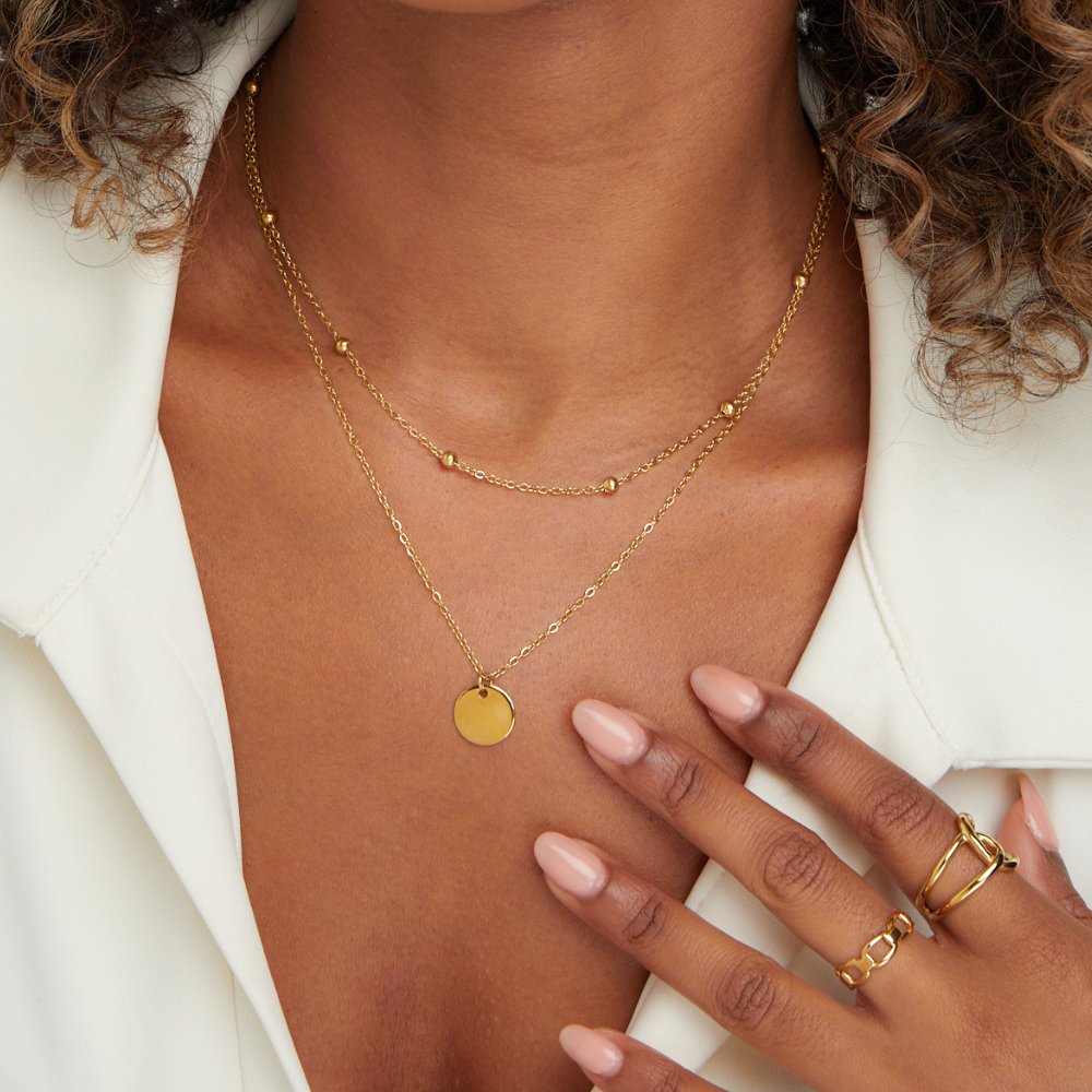 Claire Coin Necklace
