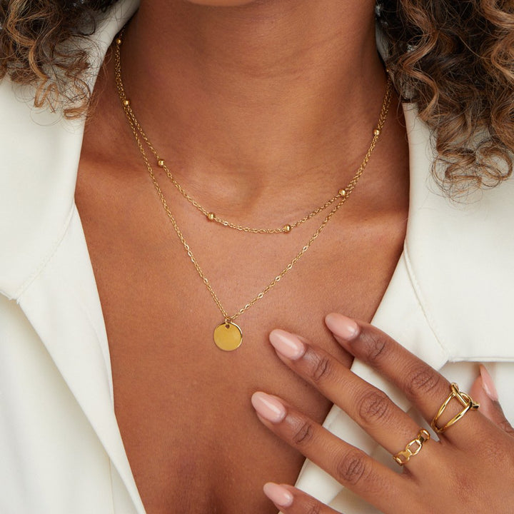 Claire Coin Necklace