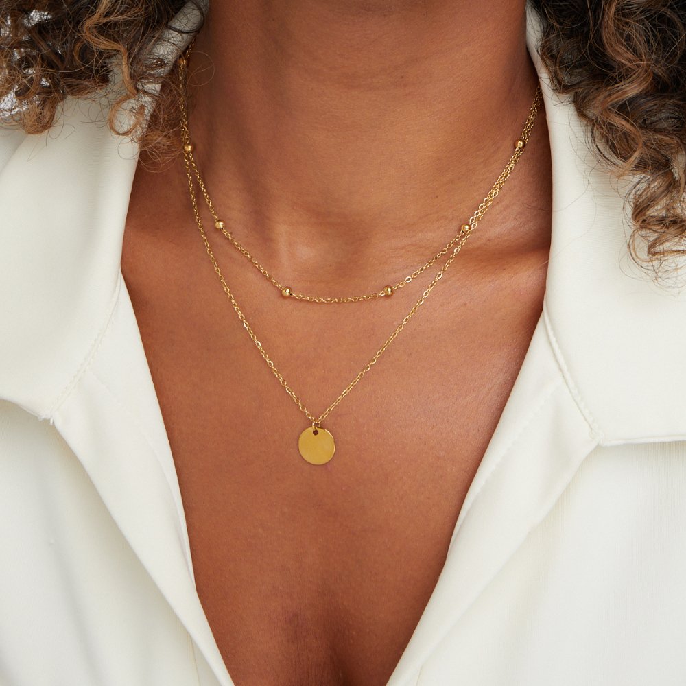 Claire Coin Necklace