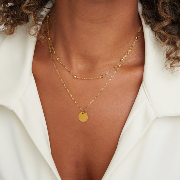 Claire Coin Necklace