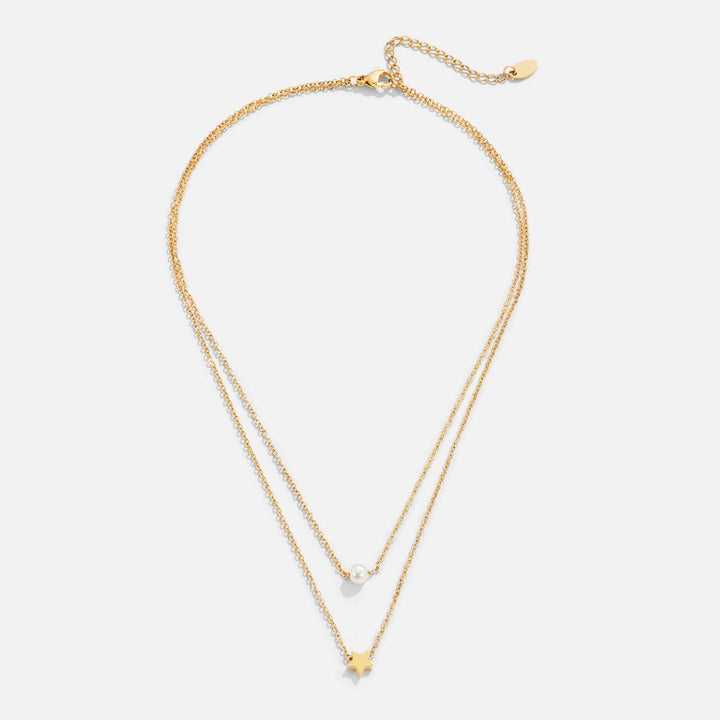 Elena Star & Pearl Necklace