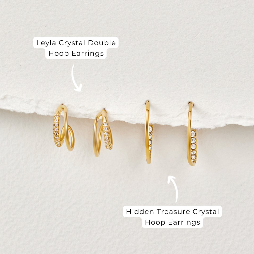 Aurélie Double Hoop Earrings