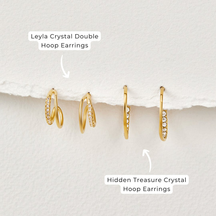 Aurélie Double Hoop Earrings