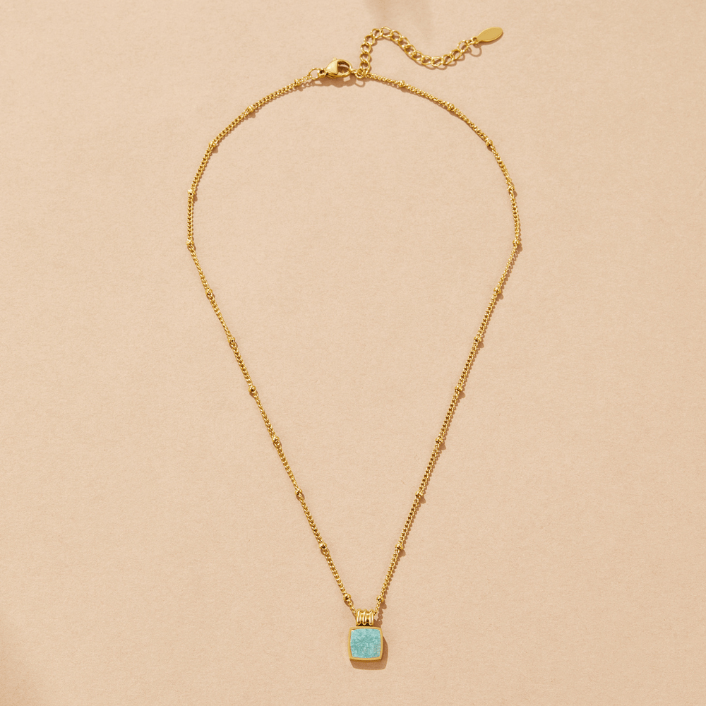 Elowen Turquoise Pendant Necklace