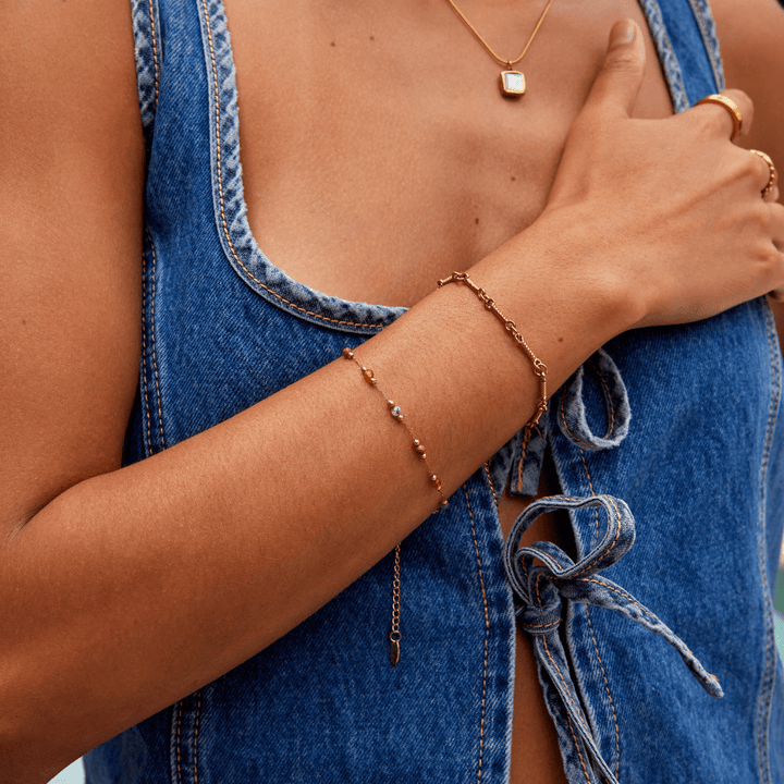 Celestine Crystal Bracelet
