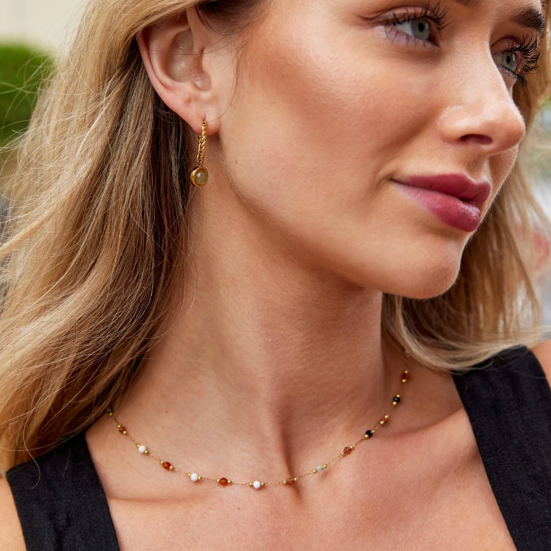 Maribel Crystal Necklace
